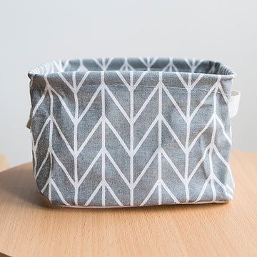 Foldable Colors Storage Bin Closet Toy Box Container Organizer Fabric Basket Home Desktop Storage Basket Bags
